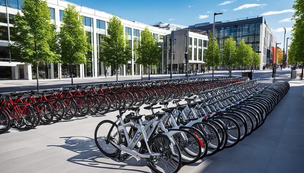 urban cycle parking