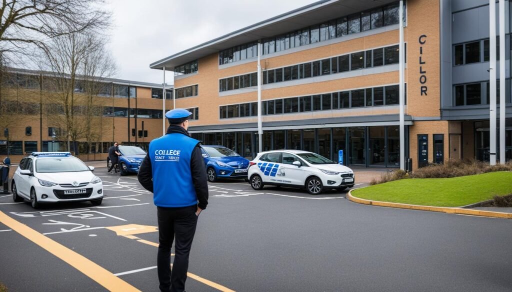 college car park management strategies