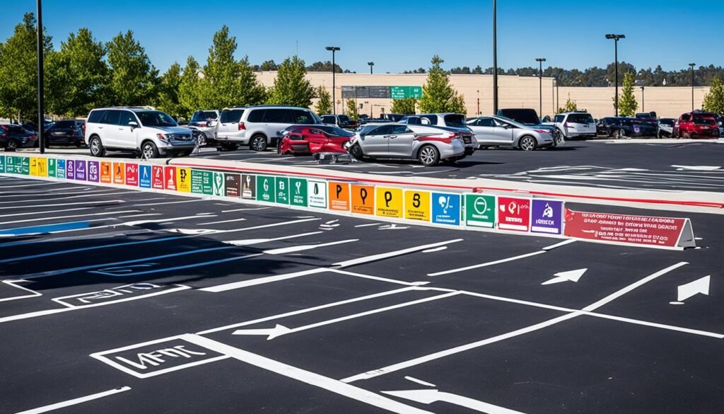 custom signage in parking management