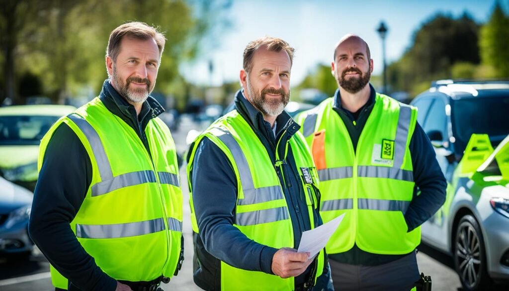 parking wardens