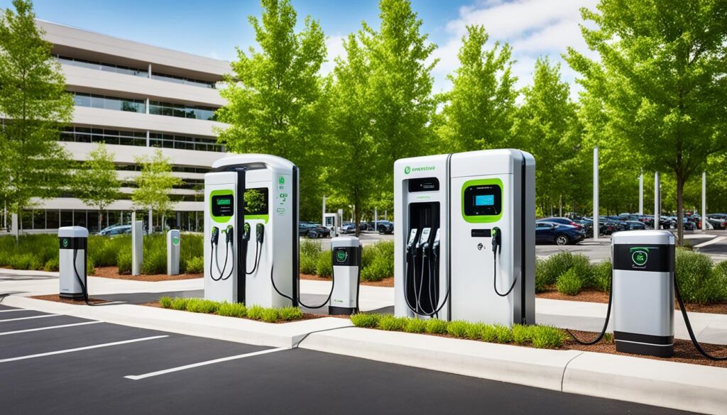 The Integration of Electric Vehicle Charging Stations in Parking Facilities