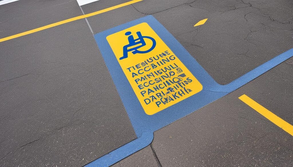 accessible route