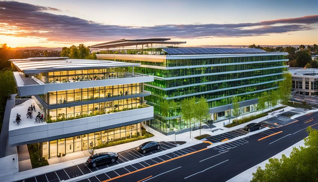 Green Parking Garage