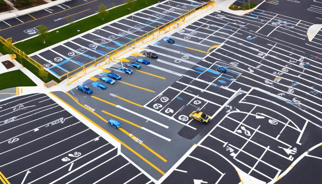 Improving Pedestrian Accessibility in Parking Areas