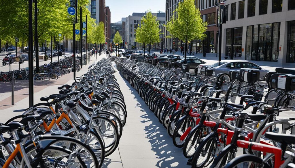 Evaluating the Impact of Bicycle Parking Solutions on Urban Transport