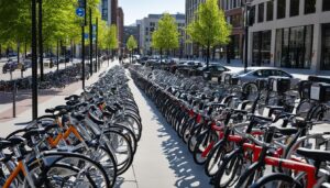 Evaluating the Impact of Bicycle Parking Solutions on Urban Transport