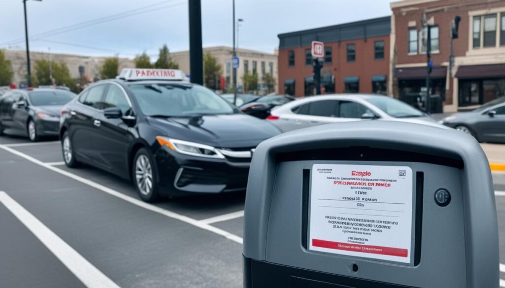 overstaying parking time