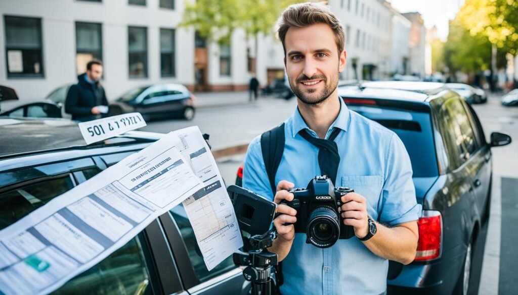 collecting evidence for parking ticket appeal