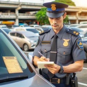 Enhancing Parking Management with Warned Patrols