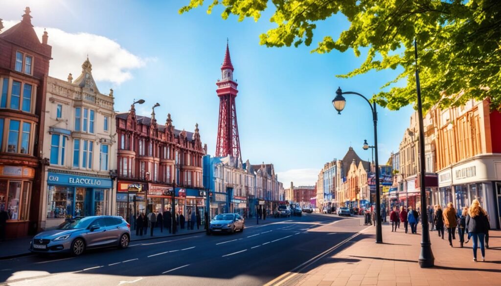 free on-street parking in Blackpool