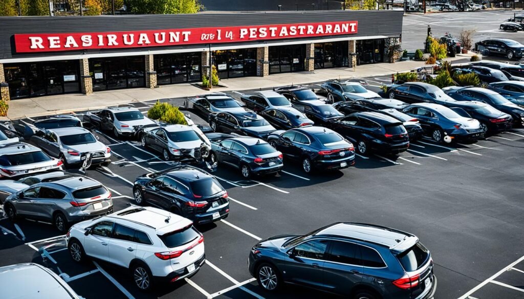 restaurant parking amenities