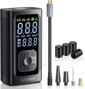 Top 10 Best Portable Tire Inflator and Air Pump in 2024 in the UK