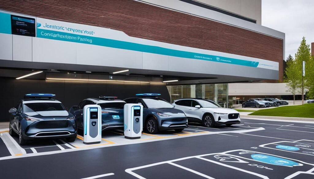 healthcare parking technology