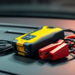 Car Battery Jump Starter in your car