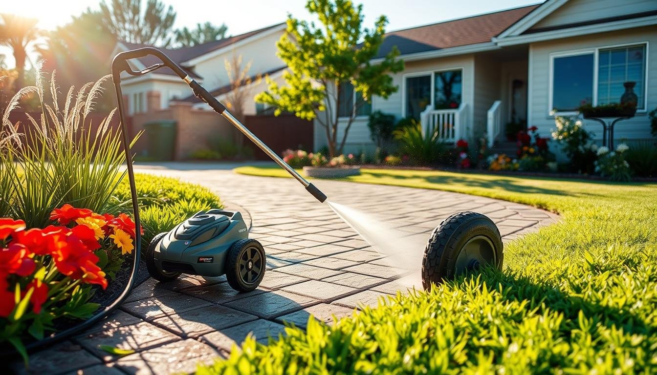 pressure washer at your home