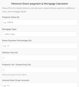 Minimum Down-Payment for a Mortgage: Requirements, Types, and a Handy Calculator