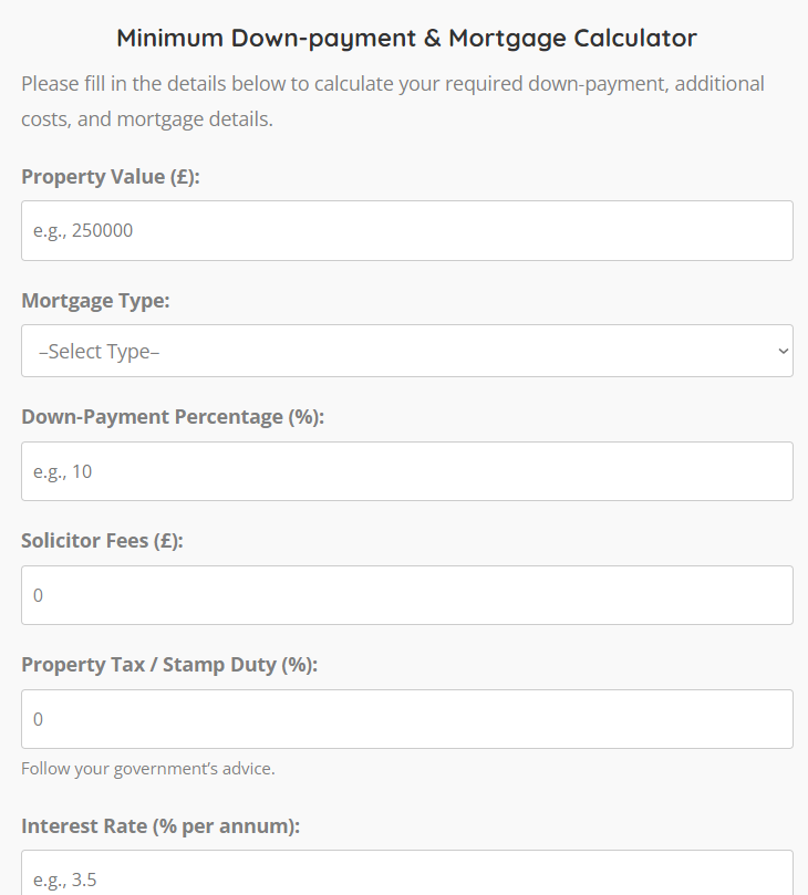 image 2025 02 03 204653792 Minimum Down-Payment for a Mortgage: Requirements, Types, and a Handy Calculator